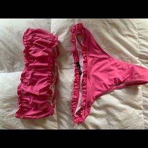 Nasty gal suit never worn!!  Sooo cute and Elle Woods